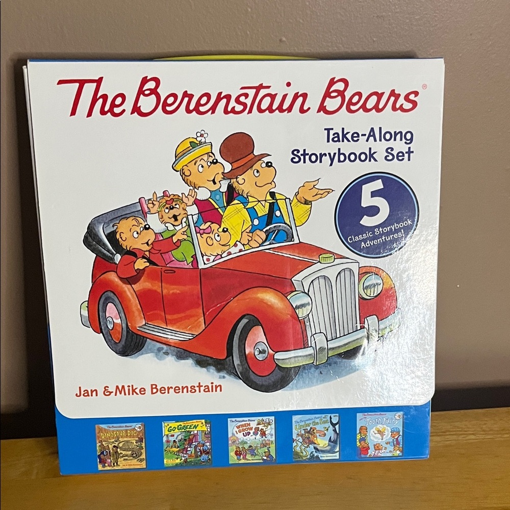 😄The Berenstain bears take a long storybook set